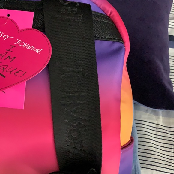 Betsey Johnson multicolor backpack - Picture 10 of 12